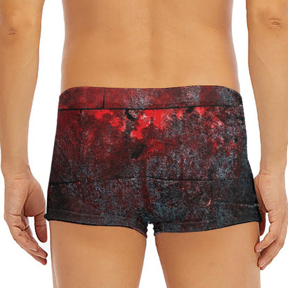 Bloody Room Print Men's Short Boxer Briefs