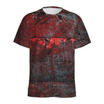 Bloody Room Print Men's Sports T-Shirt