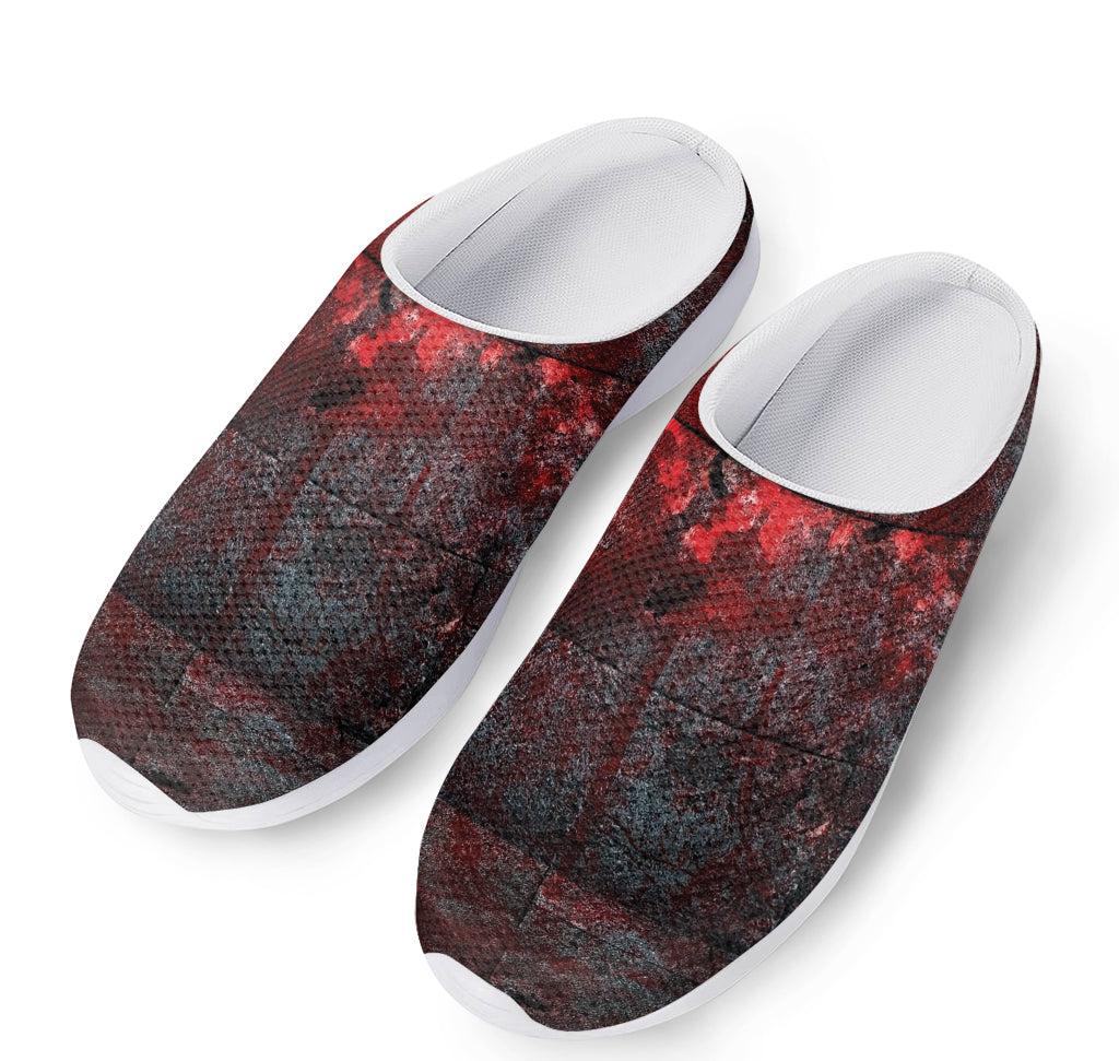 Bloody Room Print Mesh Casual Shoes