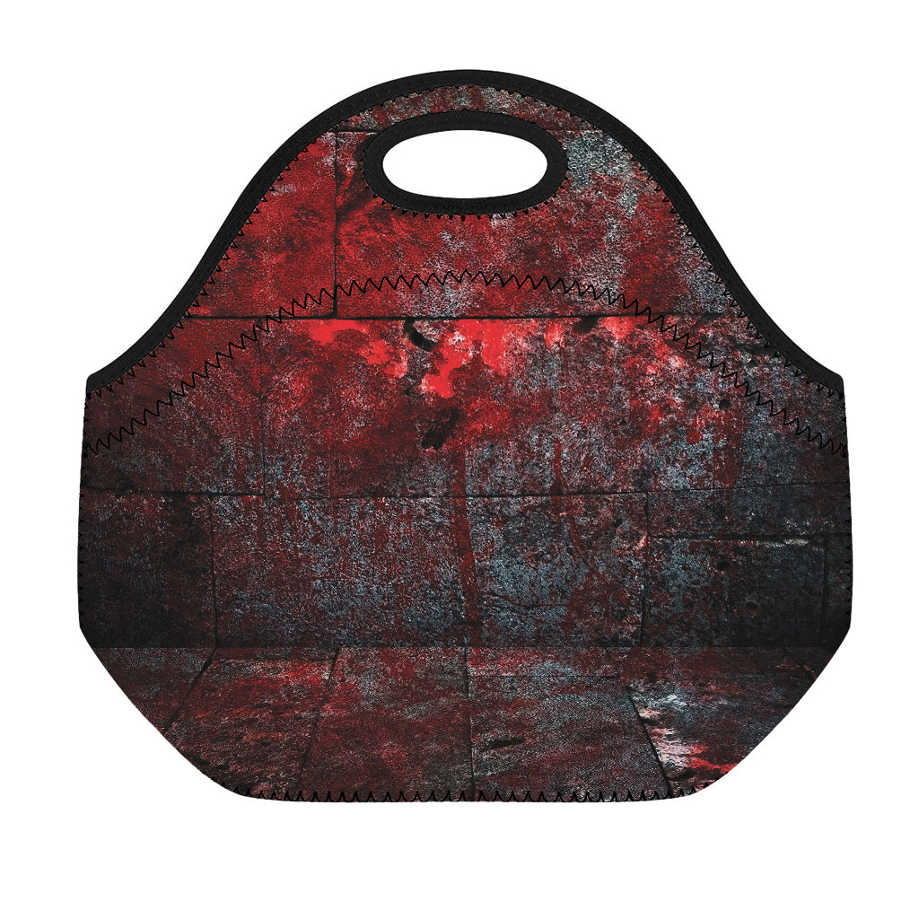 Bloody Room Print Neoprene Lunch Bag