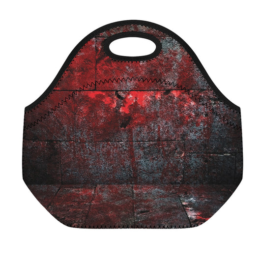Bloody Room Print Neoprene Lunch Bag