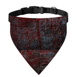 Bloody Room Print Over The Collar Dog Bandana
