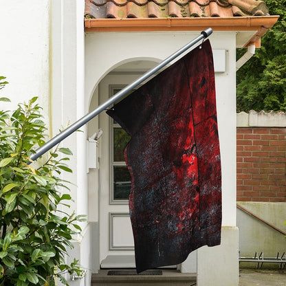 Bloody Room Print Polyester Flag