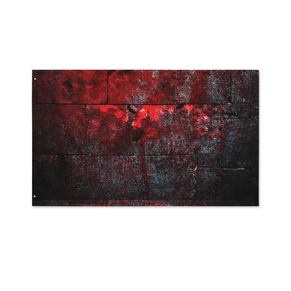 Bloody Room Print Polyester Flag