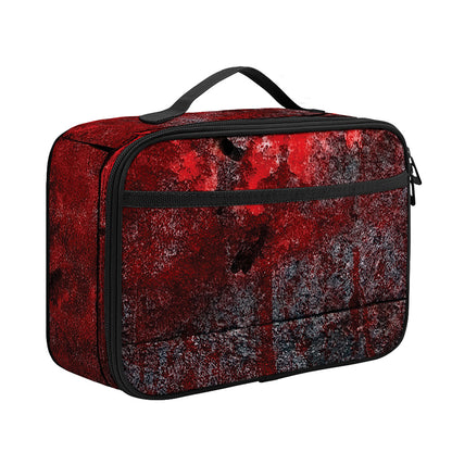 Bloody Room Print Portable Lunch Bag