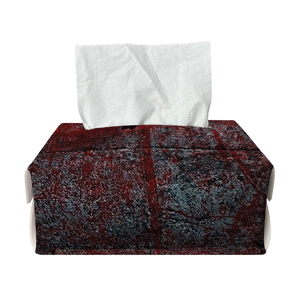 Bloody Room Print Rectangle Tissue Box Cover