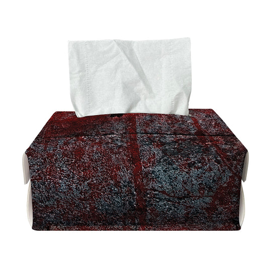 Bloody Room Print Rectangle Tissue Box Cover