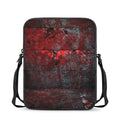 Bloody Room Print Rectangular Crossbody Bag