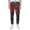 Bloody Room Print Scuba Joggers