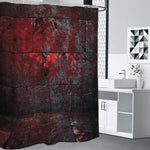 Bloody Room Print Shower Curtain