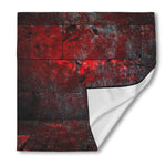 Bloody Room Print Silk Bandana