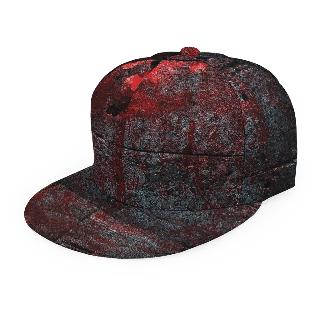 Bloody Room Print Snapback Cap