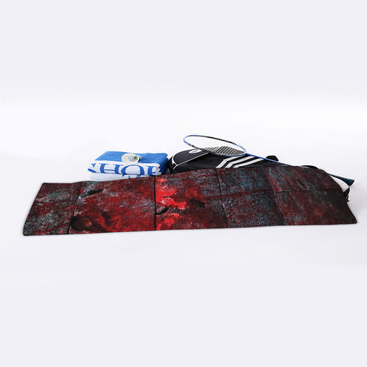Bloody Room Print Sports Towel