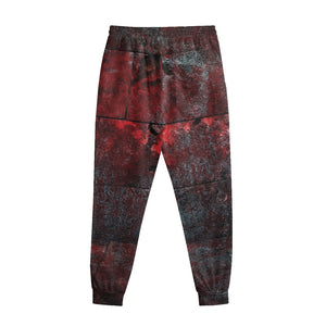 Bloody Room Print Sweatpants