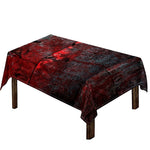 Bloody Room Print Tablecloth