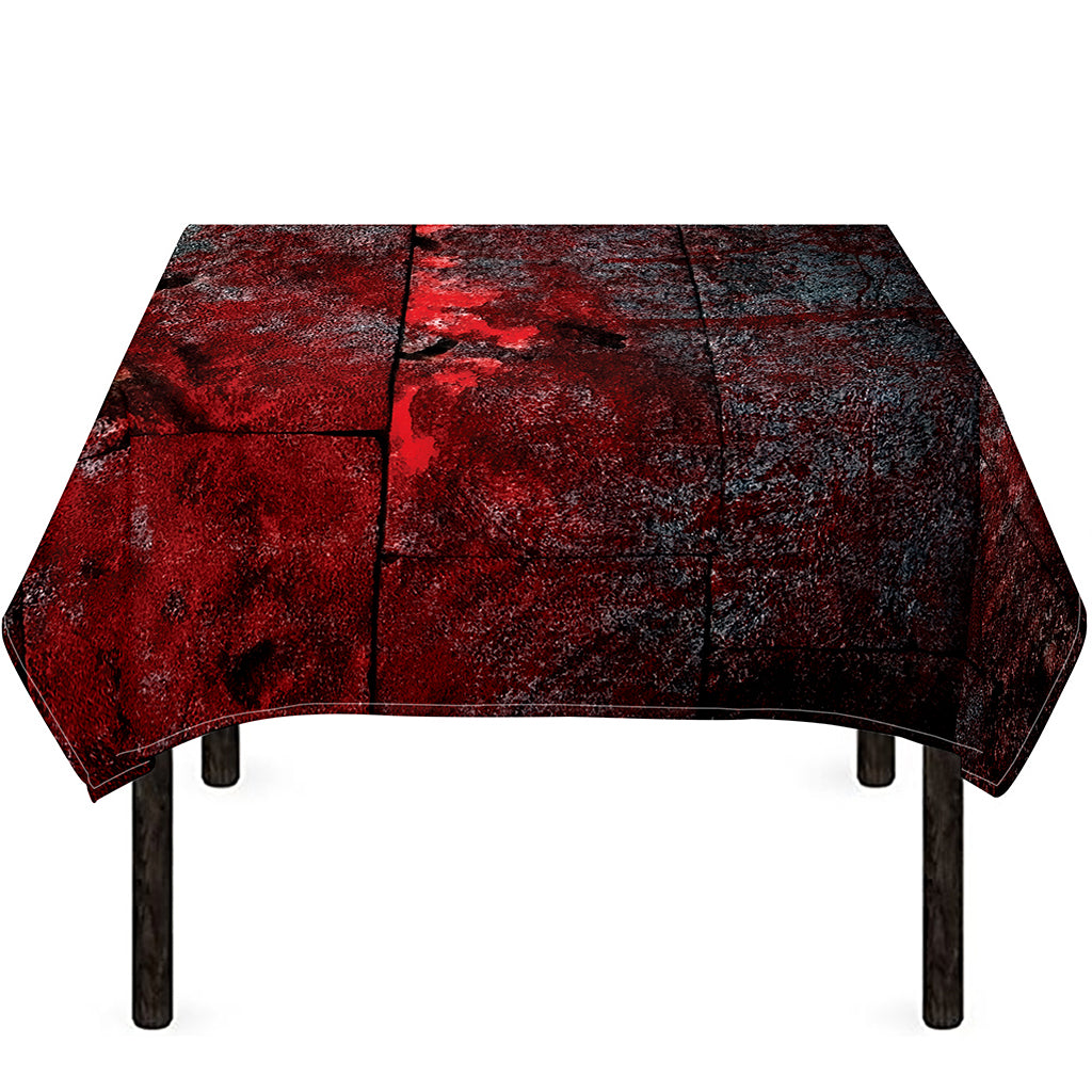 Bloody Room Print Tablecloth