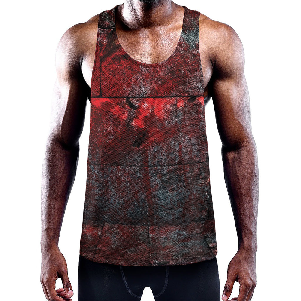 Bloody Room Print Training Tank Top
