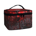 Bloody Room Print Travel Makeup Bag