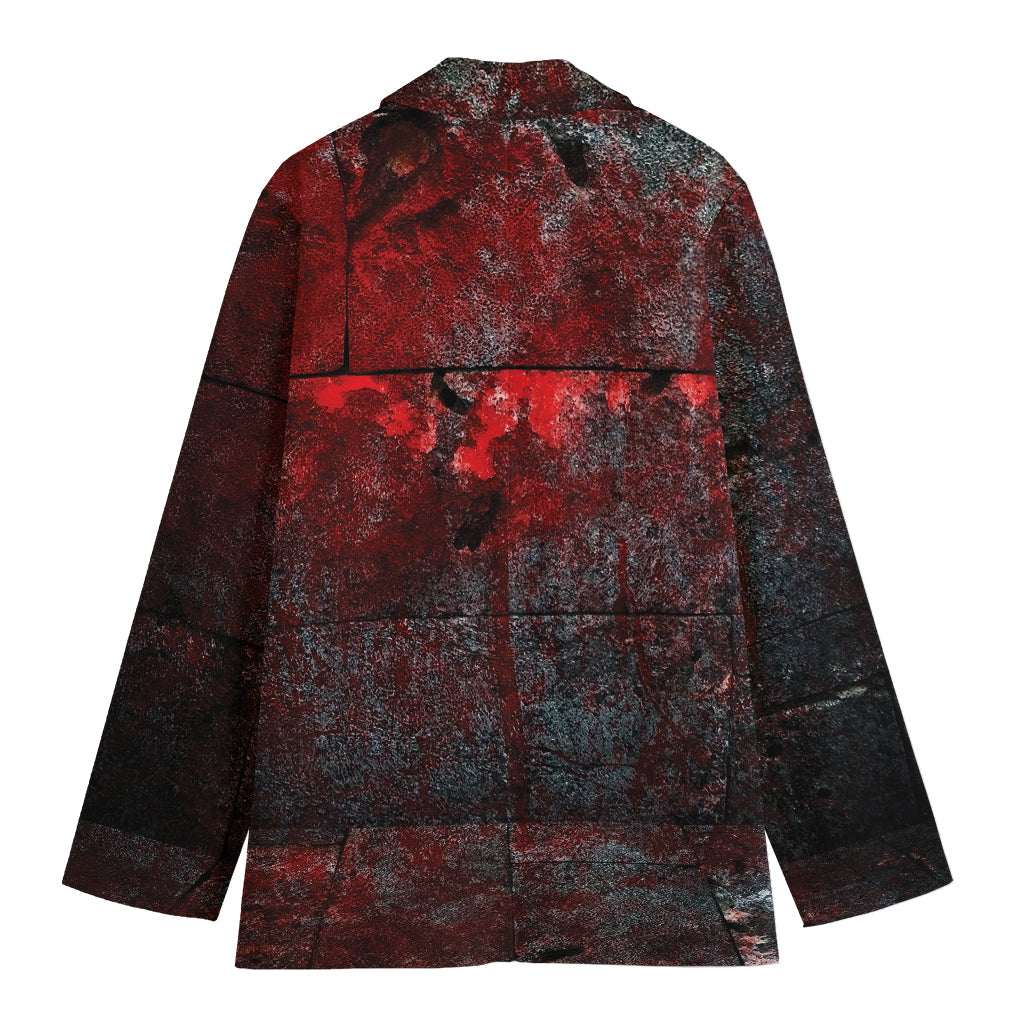 Bloody Room Print Women's Blazer