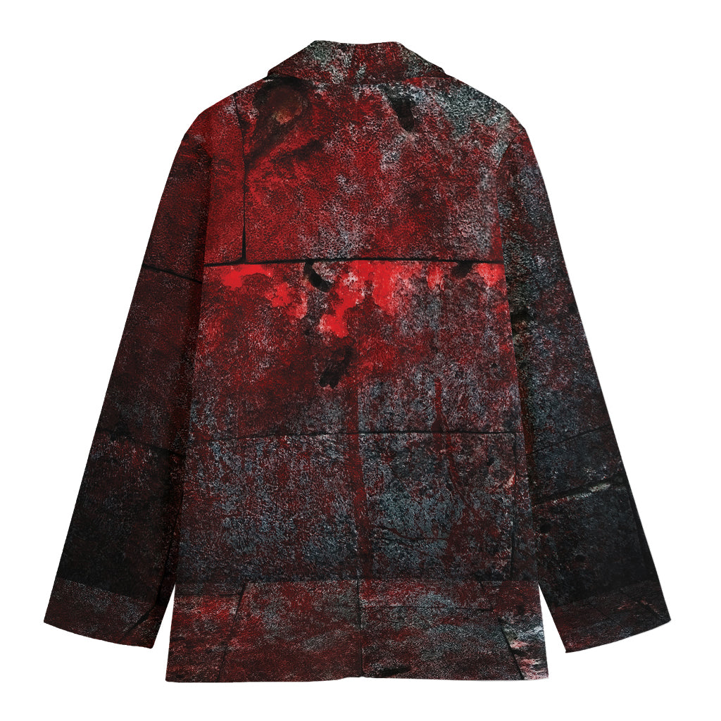 Bloody Room Print Women's Blazer