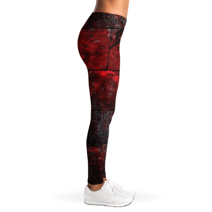 Bloody Room Print Women's Leggings