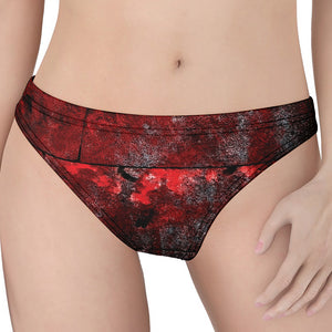 Bloody Room Print Women's Thong