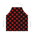 Bloody Satanic Pentagram Pattern Print Adjustable Apron