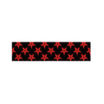 Bloody Satanic Pentagram Pattern Print Bed Runner