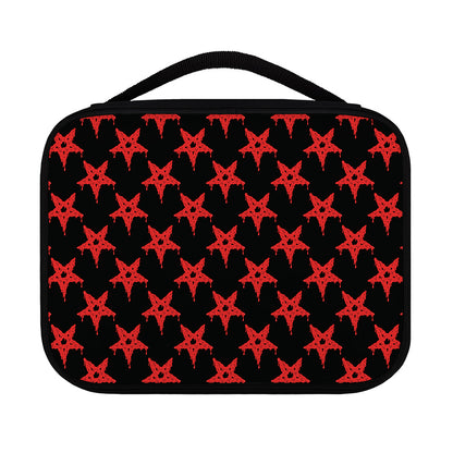 Bloody Satanic Pentagram Pattern Print Classic Bible Case