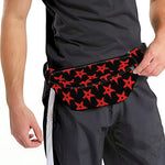 Bloody Satanic Pentagram Pattern Print Fanny Pack