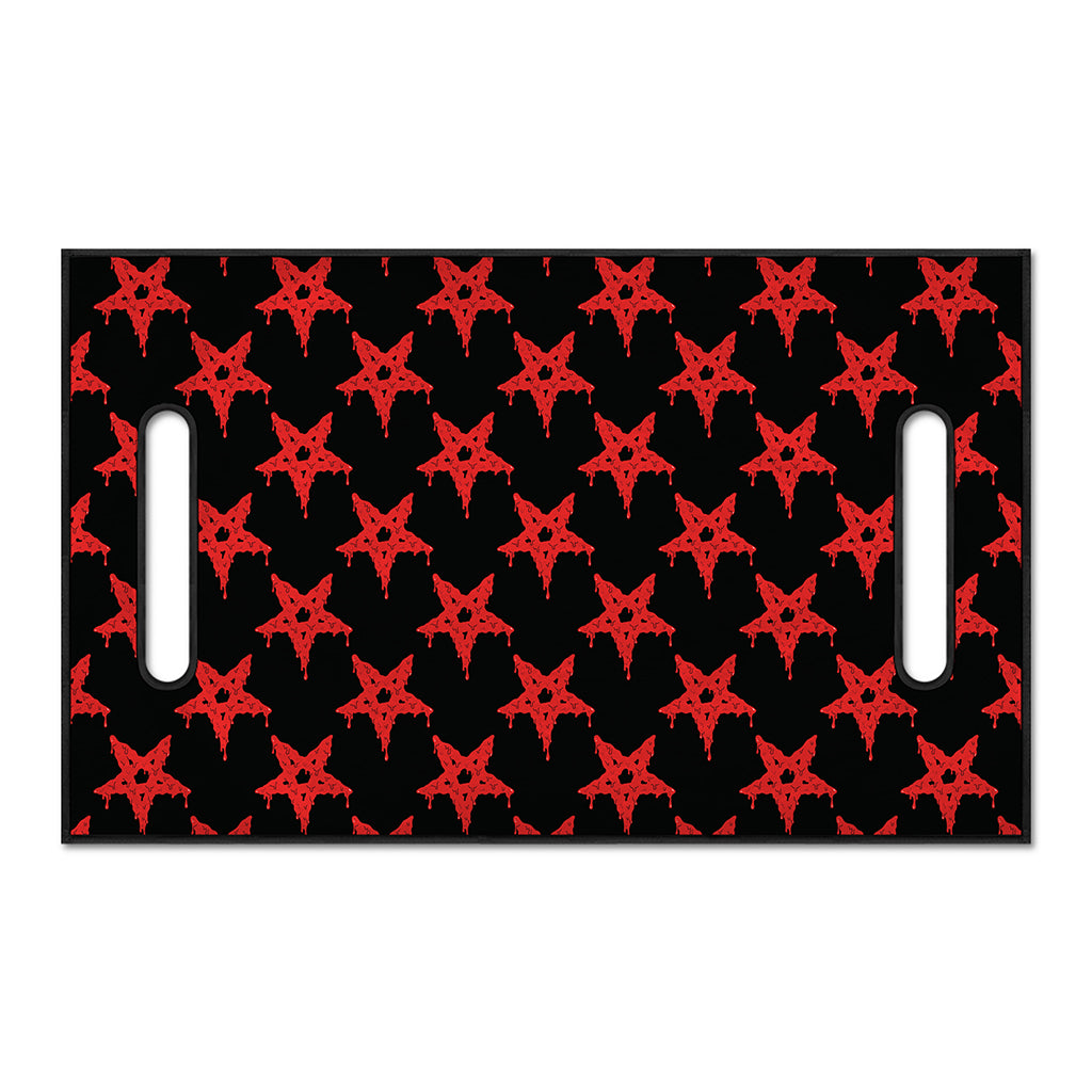 Bloody Satanic Pentagram Pattern Print Golf Cart Seat Cover