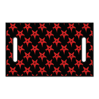 Bloody Satanic Pentagram Pattern Print Golf Cart Seat Cover