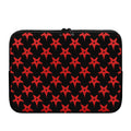 Bloody Satanic Pentagram Pattern Print Laptop Sleeve