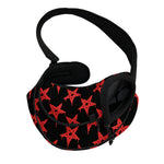Bloody Satanic Pentagram Pattern Print Pet Sling Carrier