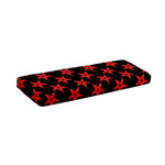 Bloody Satanic Pentagram Pattern Print Piano Keyboard Cover