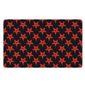 Bloody Satanic Pentagram Pattern Print Polyester Doormat
