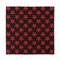 Bloody Satanic Pentagram Pattern Print Silk Bandana