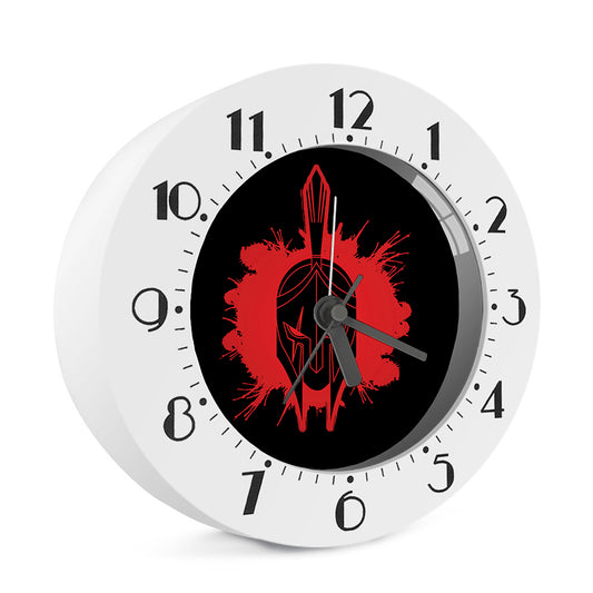 Bloody Spartan Warrior Print Alarm Clock