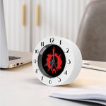 Bloody Spartan Warrior Print Alarm Clock