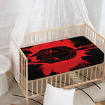 Bloody Spartan Warrior Print Baby Crib Sheet