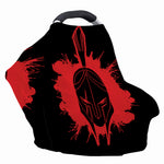 Bloody Spartan Warrior Print Baby Seat Cover