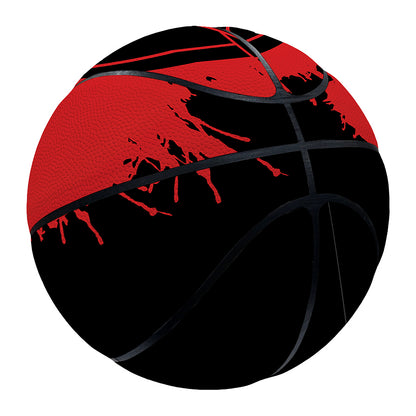 Bloody Spartan Warrior Print Basketball