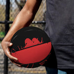 Bloody Spartan Warrior Print Basketball