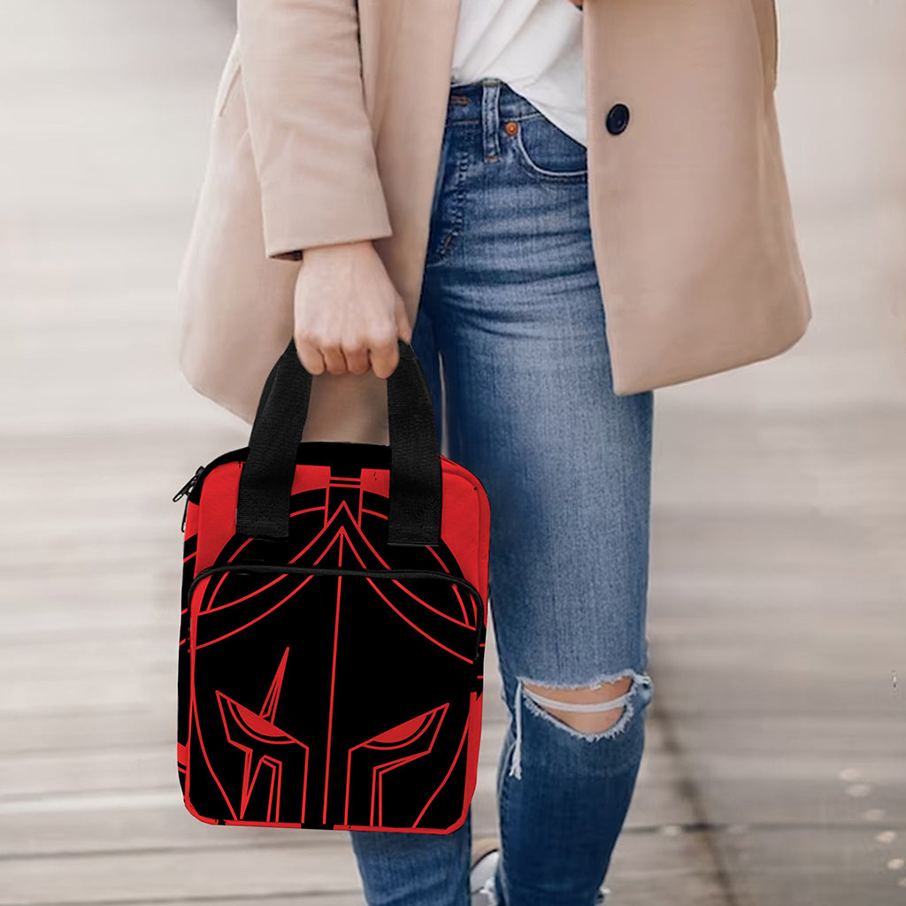 Bloody Spartan Warrior Print Bible Tote Bag