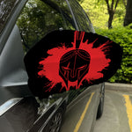 Bloody Spartan Warrior Print Car Side Mirror Covers