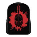 Bloody Spartan Warrior Print Casual Backpack