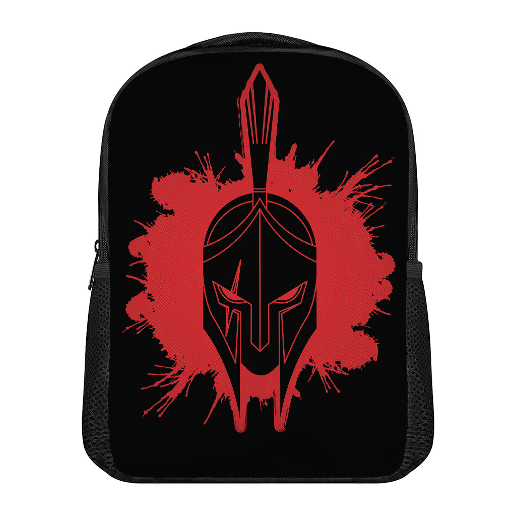 Bloody Spartan Warrior Print Casual Backpack