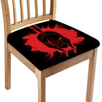 Bloody Spartan Warrior Print Chair Cushion Cover