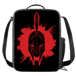 Bloody Spartan Warrior Print Crossbody Lunch Bag