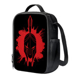 Bloody Spartan Warrior Print Crossbody Lunch Bag